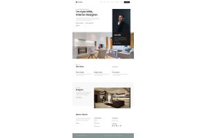 Interior Designer Ready-Made Website (6 Pages) 