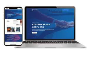 Car Wash Ready-Made Website (5 Pages) 